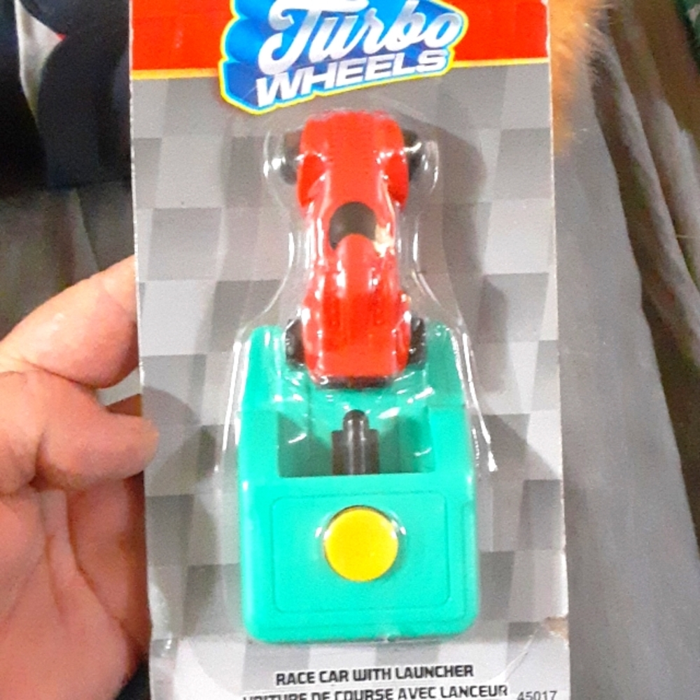 Vintage Turbo Wheels Launch Car NIB